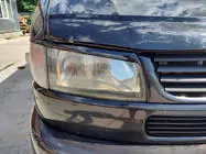 Volkswagen T4 Transporter 1990-2003 гг. Реснички на Фары Прямой Капот (2 шт) фото 3