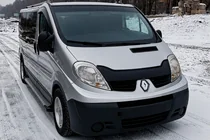 Renault Trafic 2001–2015 гг. Боковые пороги X5-тип (2 шт, алюминий) Длинная База фото 2