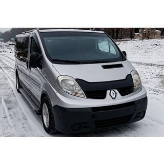 Боковые пороги X5-тип (2 шт, алюминий) Renault Trafic 2001–2015 гг. фото 2