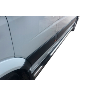 Боковые трубы (2 шт., нержавейка) фото 2