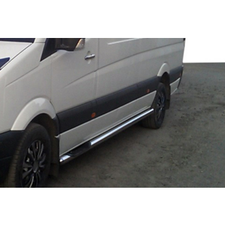 Боковые трубы (2 шт., нержавейка) фото 1