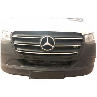 Mercedes Sprinter 2018↗ Накладки на решетку (5 шт, нерж)