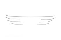 Накладки на бампер из нержавеющей стали 2016-2021 (7 шт.) фото 2