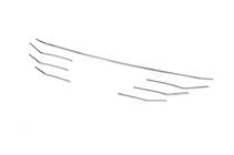 Накладки на бампер из нержавеющей стали 2016-2021 (7 шт.) фото 3