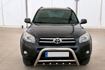 Toyota Rav 4 2006-2013 гг. Кенгурятник WT003 (нержавейка) фото 1