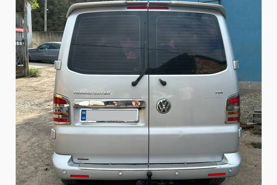 Volkswagen T5 2010-2015 гг. Накладки на Задние Фонари (2 шт., Нержавейка) Фото 5