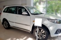 Chery Tiggo 3 2005- гг. Боковые трубы (2 шт., нержавейка) фото 2