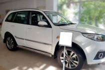 Chery Tiggo 3 2005- гг. Боковые трубы (2 шт., нержавейка) фото 2