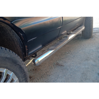 Боковые трубы (2 шт, нержавейка) фото 1