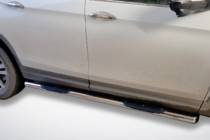 Honda Pilot 2015-2022 гг. Боковые трубы (2 шт., нержавейка) фото 4