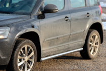 Skoda Yeti 2009-2017 гг. Боковые трубы (2 шт., нержавейка) фото 1