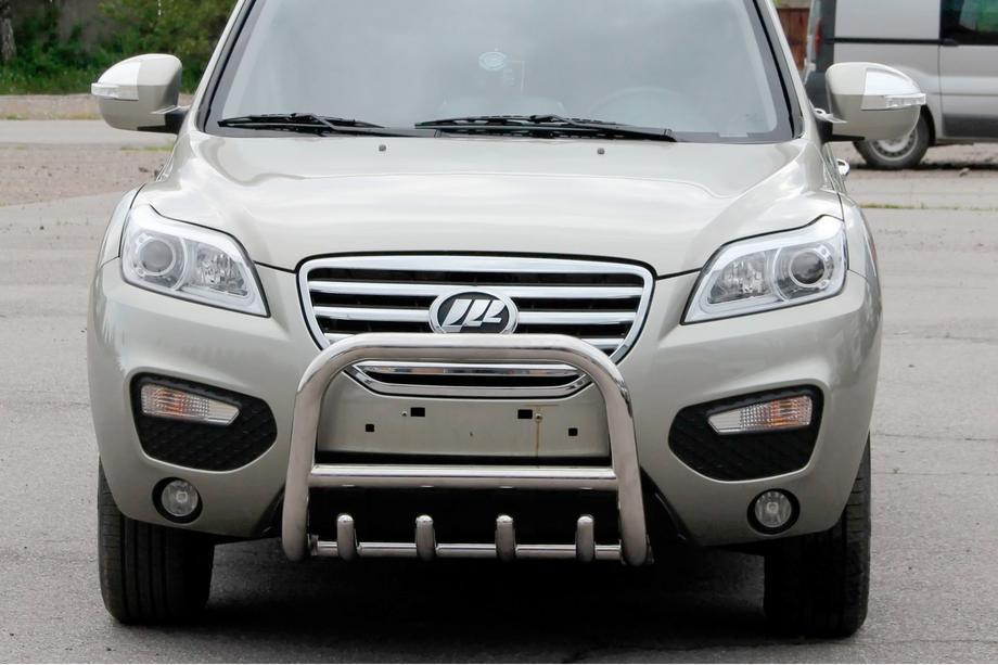 Lifan X60 2011- гг. Кенгурятник QT006 (нерж. сталь) Image