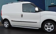 Opel Combo 2012-2018 гг. Хромированные накладки и окантовки на ручки (8 шт, нержавейка) Carmos - Турецкая Нержавеющая Сталь фото 15