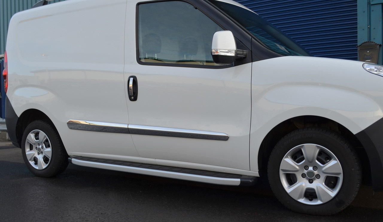 Молдинг дверний (4 шт, нерж) Carmos - Турецька сталь для Opel Combo 2012-2018 рр - фото 5