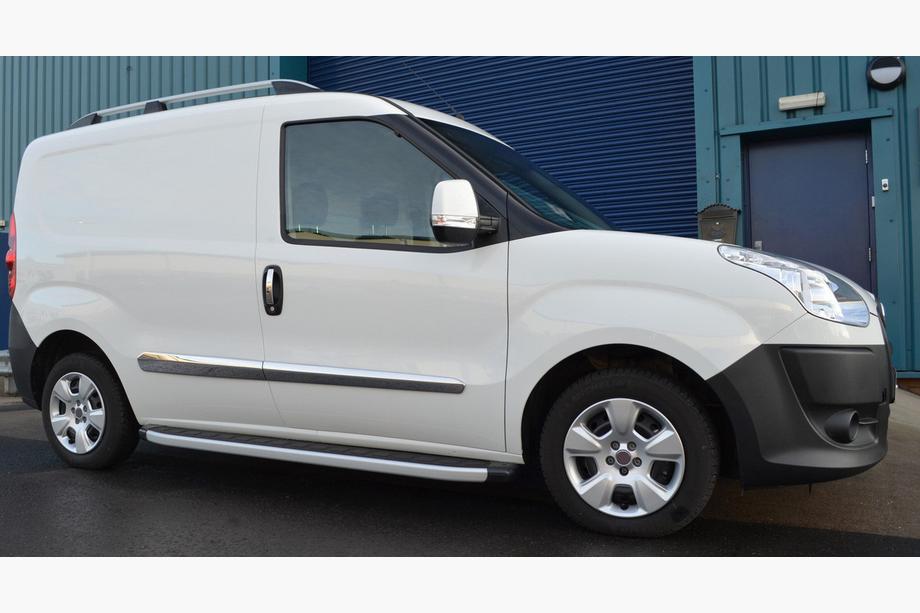 Opel Combo 2012-2018 гг. Дверные Молдинги Нержавеющая Сталь (4 шт) Image