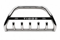 Chery Tiggo 1 2005-2016 гг. Кенгурятник WT004 Нержавейка фото 1