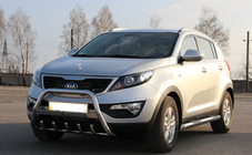 Кенгурятник WT004 Нержавейка фото 3