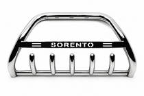Kia Sorento III UM 2014-2020 гг. Кенгурятник WT004 Нержавейка фото 1