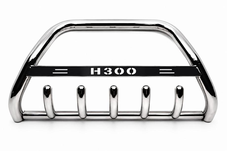 Hyundai H300, H1, Starex 2008-2020 гг. Кенгурятник WT004 Нержавейка Фото 2