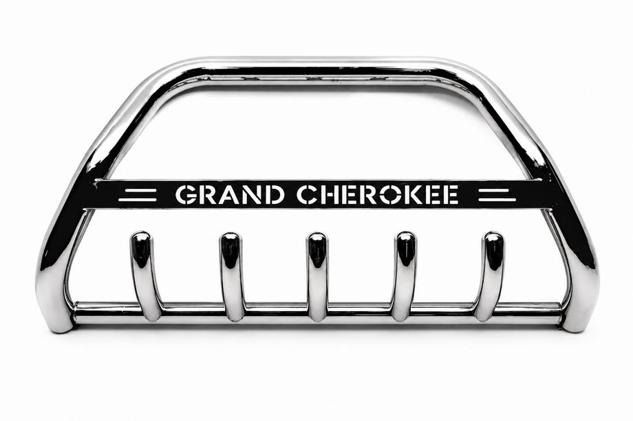 Jeep Grand Cherokee WJ 1999-2004 гг. Кенгурятник WT004 Нержавейка Фото 3