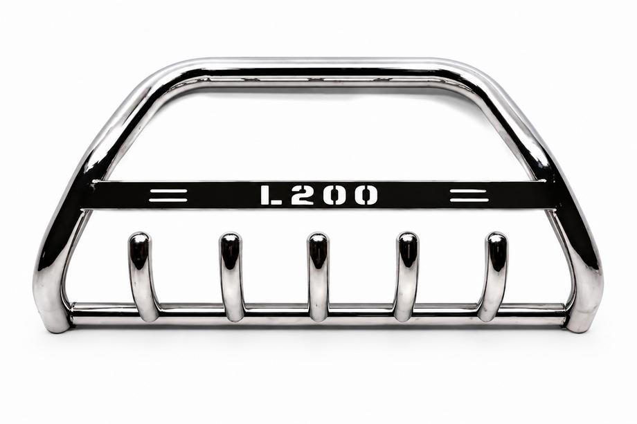 Mitsubishi L200 2015-2024 гг. Кенгурятник WT004 Нержавейка Image