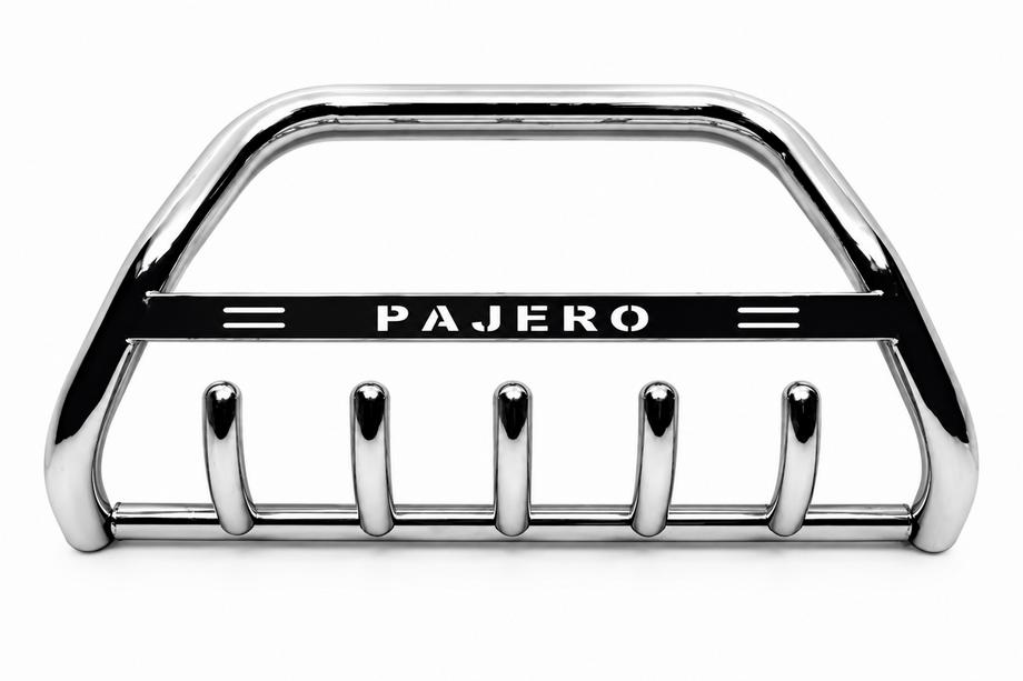 Mitsubishi Pajero Sport 1996-2007 гг. Кенгурятник WT004 Нержавейка Фото 1
