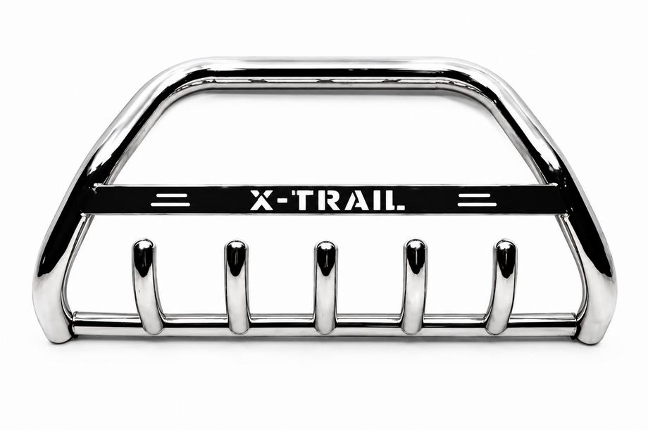 Nissan X-trail T32/Rogue 2014-2021 гг. Кенгурятник WT004 Нержавейка Image