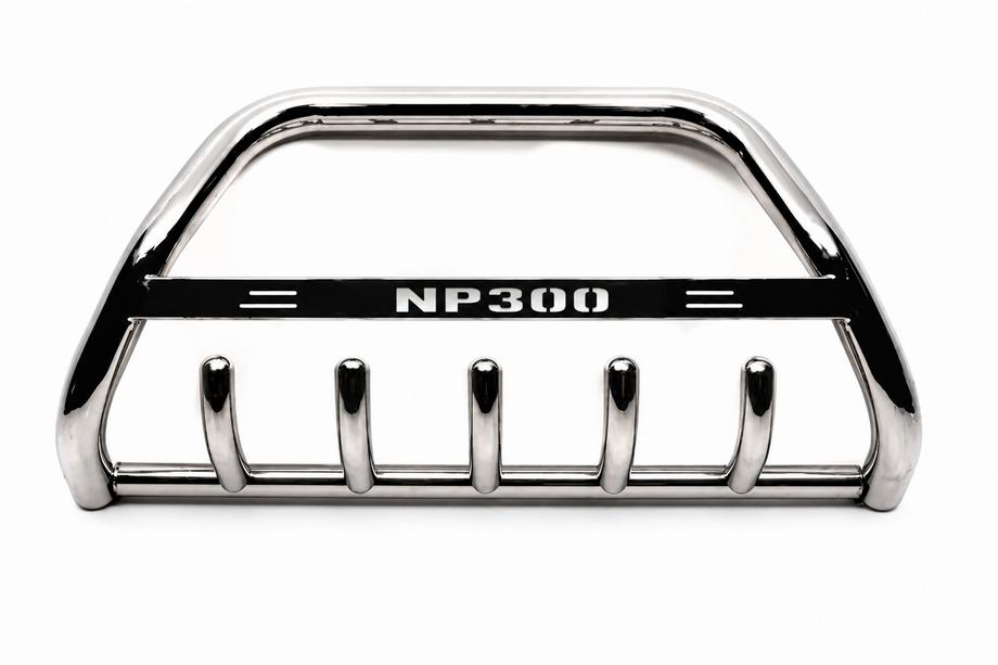 Nissan NP300 1999-2015 гг. Кенгурятник WT004 Нержавейка Image