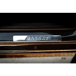 Накладки на пороги OmsaLine тип 1 (4 шт, нержавейка) Volkswagen Passat B7 2012-2015 гг. фото 3