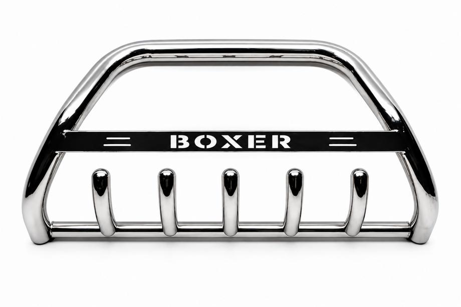 Peugeot Boxer 1994-2006 гг. Кенгурятник WT004 Нержавейка Image
