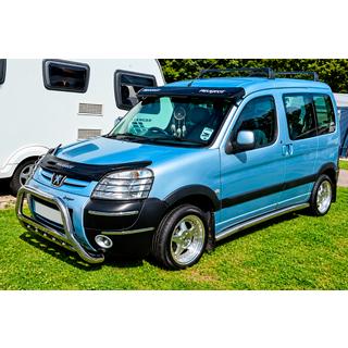 Кенгурятник WT004 Нержавейка Peugeot Partner 1996-2008 гг. фото 1