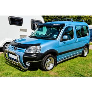 Кенгурятник WT004 Нержавейка Peugeot Partner 1996-2008 гг. фото 4
