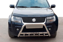 Suzuki Grand Vitara 2005-2017 гг. Кенгурятник WT004 Нержавейка фото 1