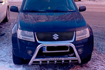 Suzuki Grand Vitara 2005-2017 гг. Кенгурятник WT004 Нержавейка фото 8