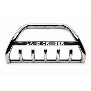 Кенгурятник WT004 Нержавейка Toyota Land Cruiser Prado 120 2002-2009 гг. фото 2