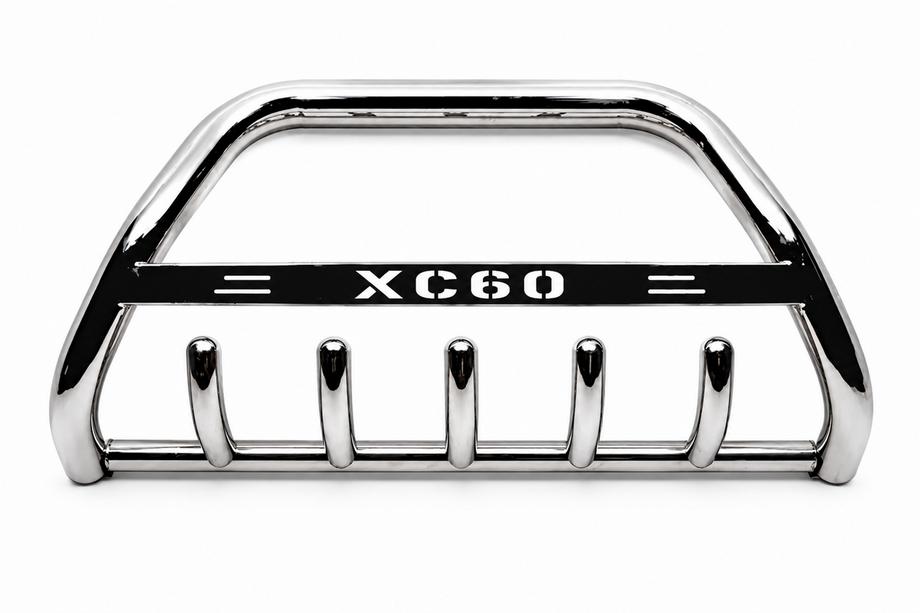 Volvo XC60 2009-2017 гг. Кенгурятник WT004 Нержавейка Image