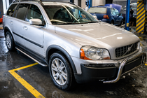 Volvo XC90 2002-2014 гг. Кенгурятник WT004 Нержавейка фото 2