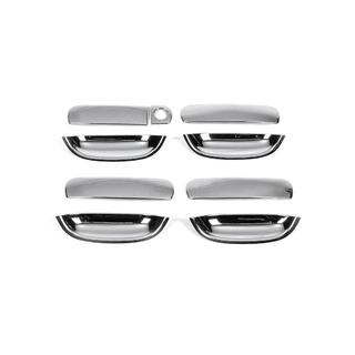 Хромированные Накладки на Ручки и Подручки (8 шт, ABS) Audi A6 C5 2001-2004 гг. фото 2