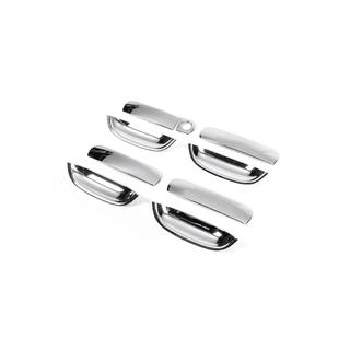 Хромированные Накладки на Ручки и Подручки (8 шт, ABS) Audi A6 C5 2001-2004 гг. фото 1