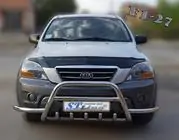 Kia Sorento I BL 2002-2009 гг. Кенгурятник WT003-Exclusive (нерж.) фото 2