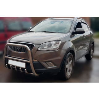 Кенгурятник F1-40 (нержавейка) фото 2