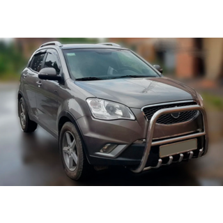 Кенгурятник F1-40 (нержавейка) фото 3