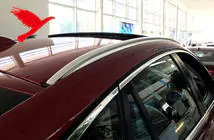 BMW X6 F16 2014-2019 гг. Интегрированные рейлинги хром OEM (Алюминий, установка на клей) фото 5