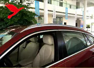 BMW X6 F16 2014-2019 гг. Интегрированные рейлинги хром OEM (Алюминий, установка на клей) фото 6
