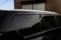 Toyota Land Cruiser Prado 150 2009-2023 гг. Рейлинги дизайн Lexus (2 шт, серые) фото 1