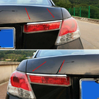 Honda Accord VIII 2008-2012 гг. Хромированные Накладки на Задние Фонари (2 шт, Пластик) фото 1