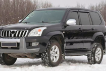 Toyota Land Cruiser Prado 120 2002-2009 гг. Ветровики на окна (4 шт, HIC) фото 5