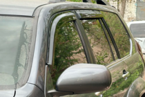 Toyota Land Cruiser Prado 120 2002-2009 гг. Ветровики на окна (4 шт, HIC) фото 8