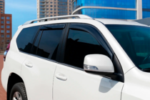 Toyota Land Cruiser Prado 120 2002-2009 гг. Ветровики на окна (4 шт, HIC) фото 9