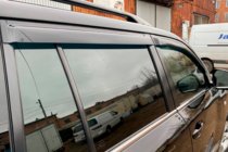 Lexus LX570/450d 2008-2022 гг. Ветровики 8 см (4 шт, HIC) фото 16